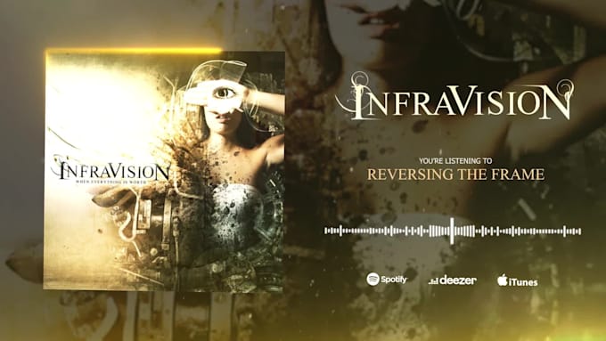 make a heavy metal or rock music visualizer