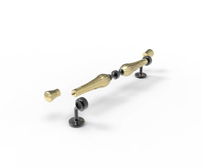 design 2d and 3d models using autocad and solidworks