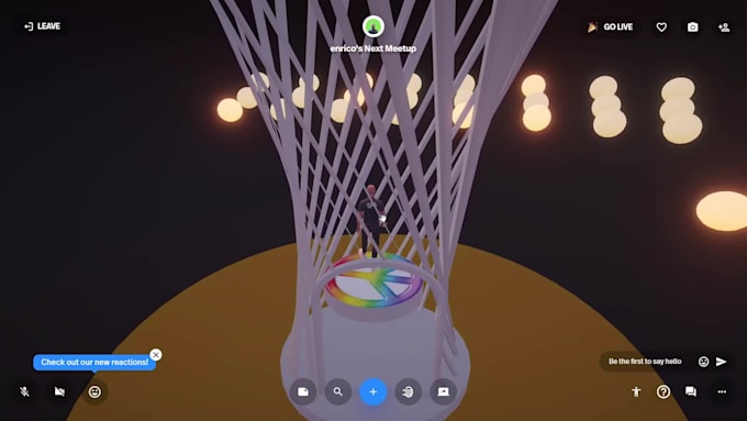 create your metaverse environment and space in spatial