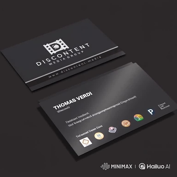 modern and professional business card
