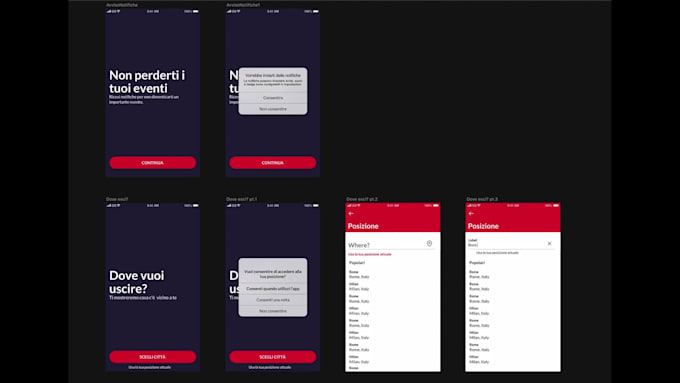 Create a creative ui ux design for a mobile app by Zofio_ | Fiverr