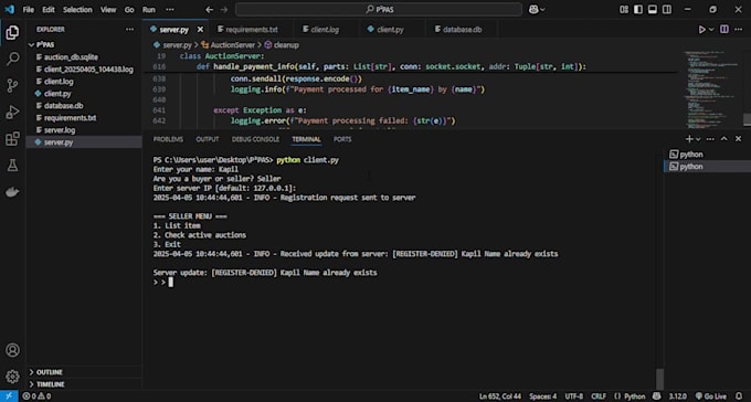 do python java c cpp programming projects tasks