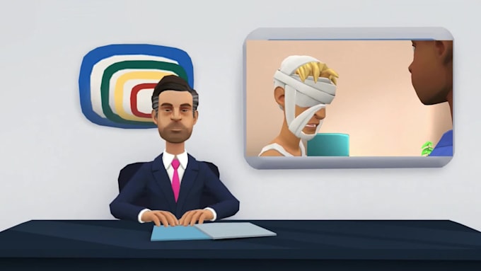 create 3d cartoon character animation