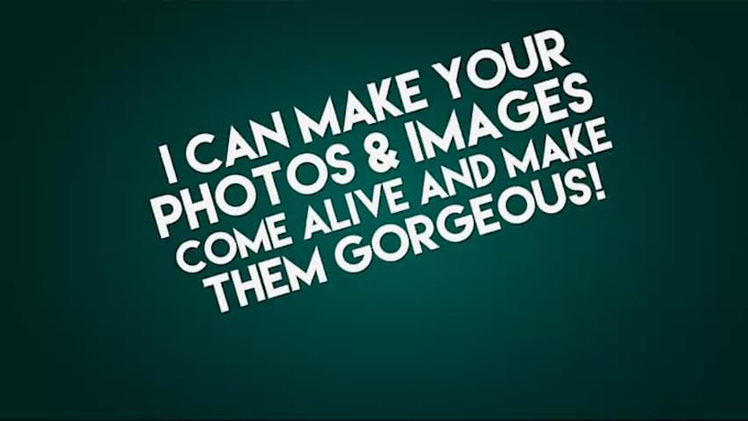 be your photoshop expert for any photo, image editing work