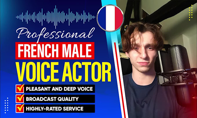 be your french deep voice actor