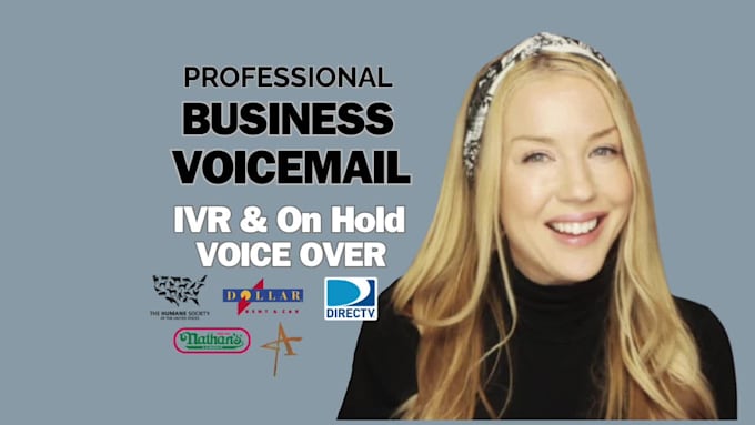 record professional human voicemail, IVR, greeting, on hold