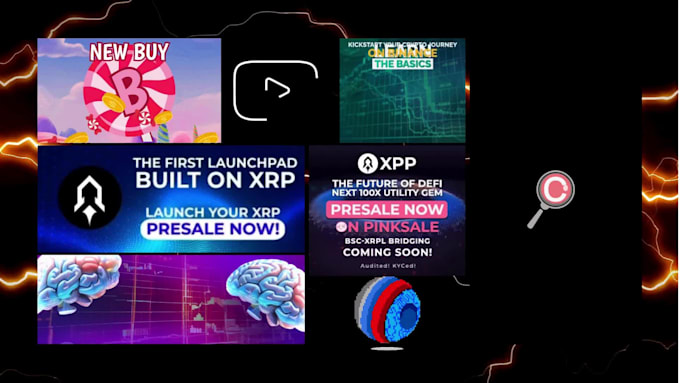do GIF or motion banners for crypto projects