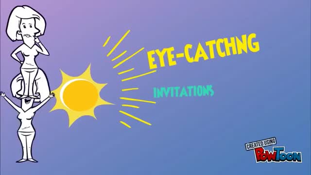 design an invitation for you