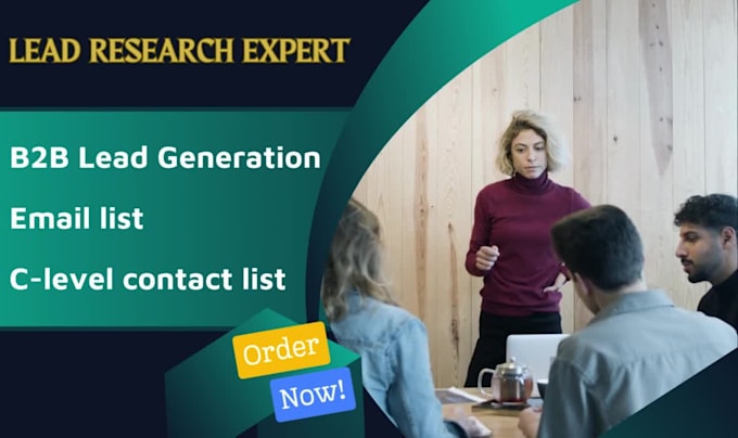 create a b2b leads contact list
