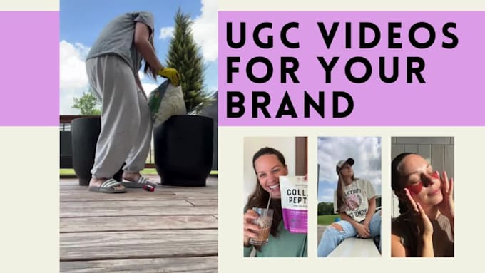 create high quality ugc videos for your brands social media
