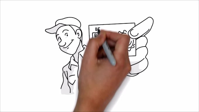 create this handyman white board video
