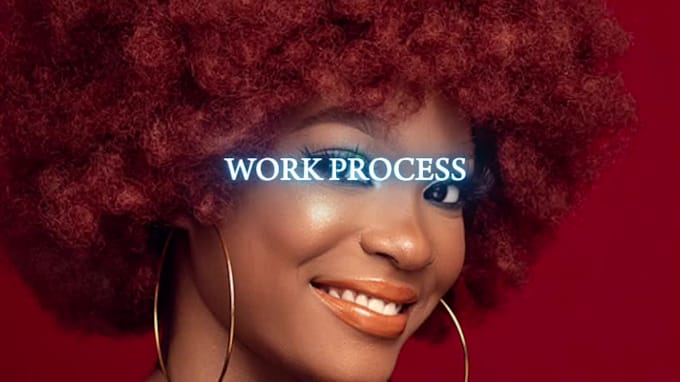 edit portrait beauty headshot photo with skin retouching