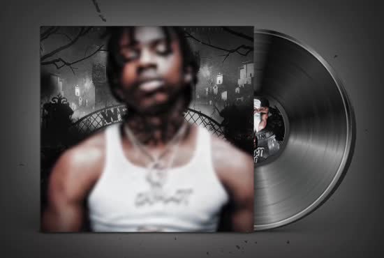 create motion cover art, animate music album cover art