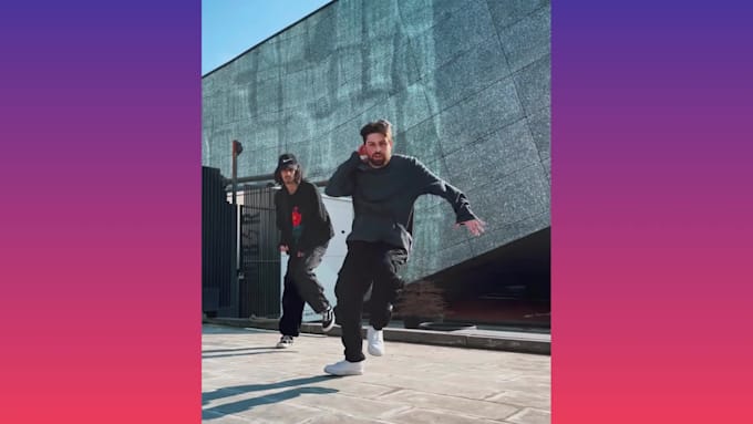 create tik tok duo dance video on your song