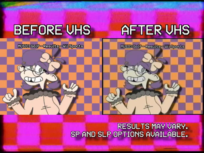 transfer any footage to vhs