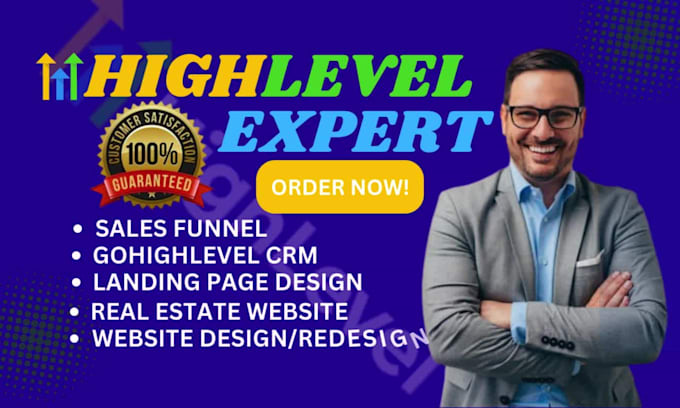 build go high level real estate crm website gohighlevel landing page gohighlevel