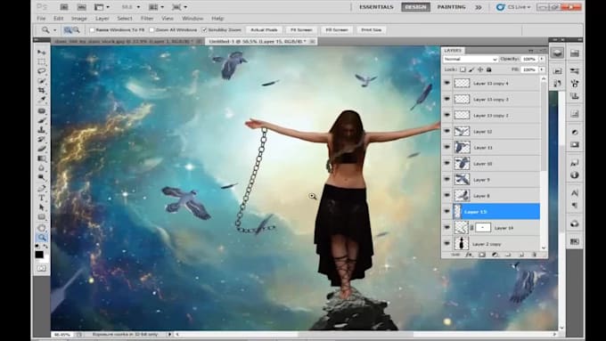 design gorgeous photo manipulation in 24h