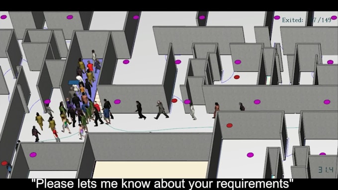 analysis fire dynamic simulation with 3d evacuation scenario