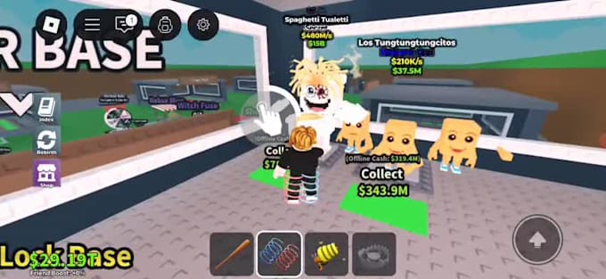 sell rare and trending brainrots from steal a brainrot