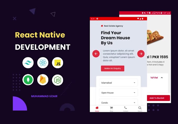 build ios and android apps with react native and firebase