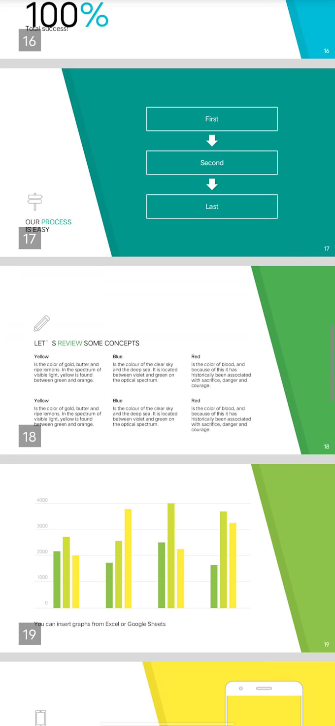 Design powerpoint template for your need by Targetgaming331 | Fiverr