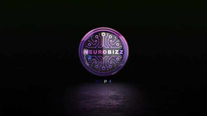 create a professional custom 3d logo animation