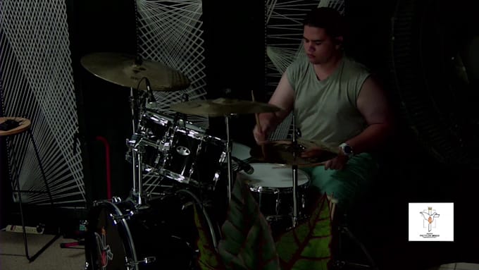record a drum part for your song