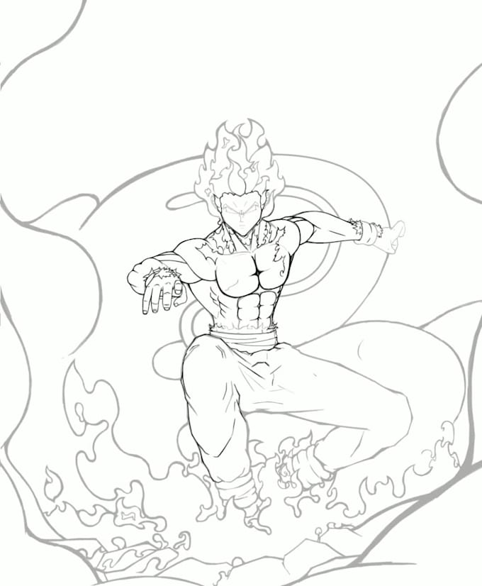 draw a manga characters and pages for your chapters
