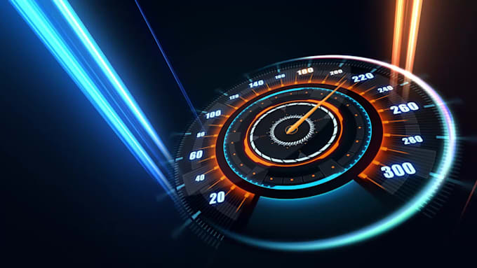 create amazing racing sport car logo animation