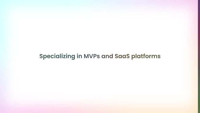 design and develop your saas, mvp, or marketplace in bubble