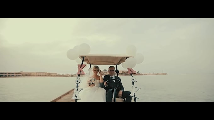 do creative wedding video editing with cinematic look