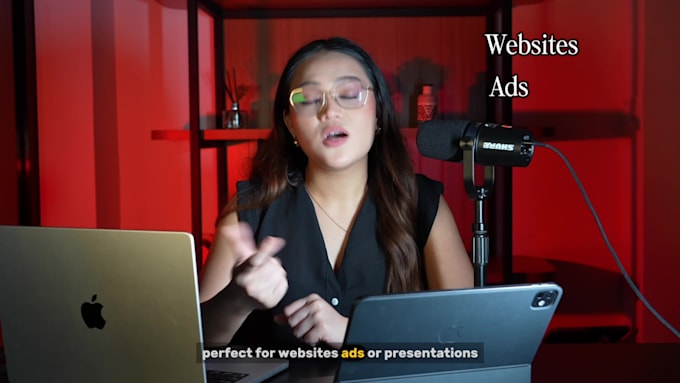 be your professional female video spokesperson