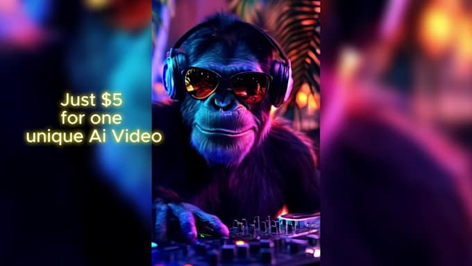 create an ai style short video of anything