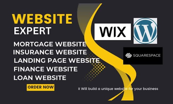 design, redesign mortgage website, insurance landing page, finance, loan website