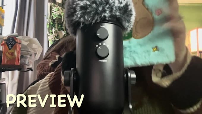 Make you a custom asmr video by Sharkbaittasmr | Fiverr
