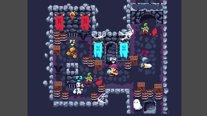 do pixel tilesets, top down tilemaps and rpg sprite sheets for your game