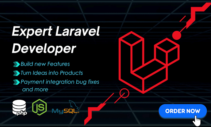 develop custom laravel web applications