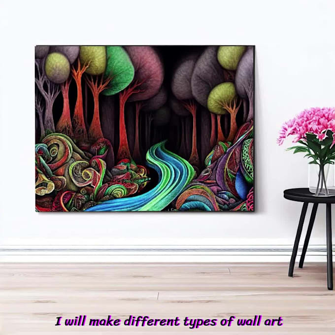 Create wall art design by Newsarticle306 Fiverr