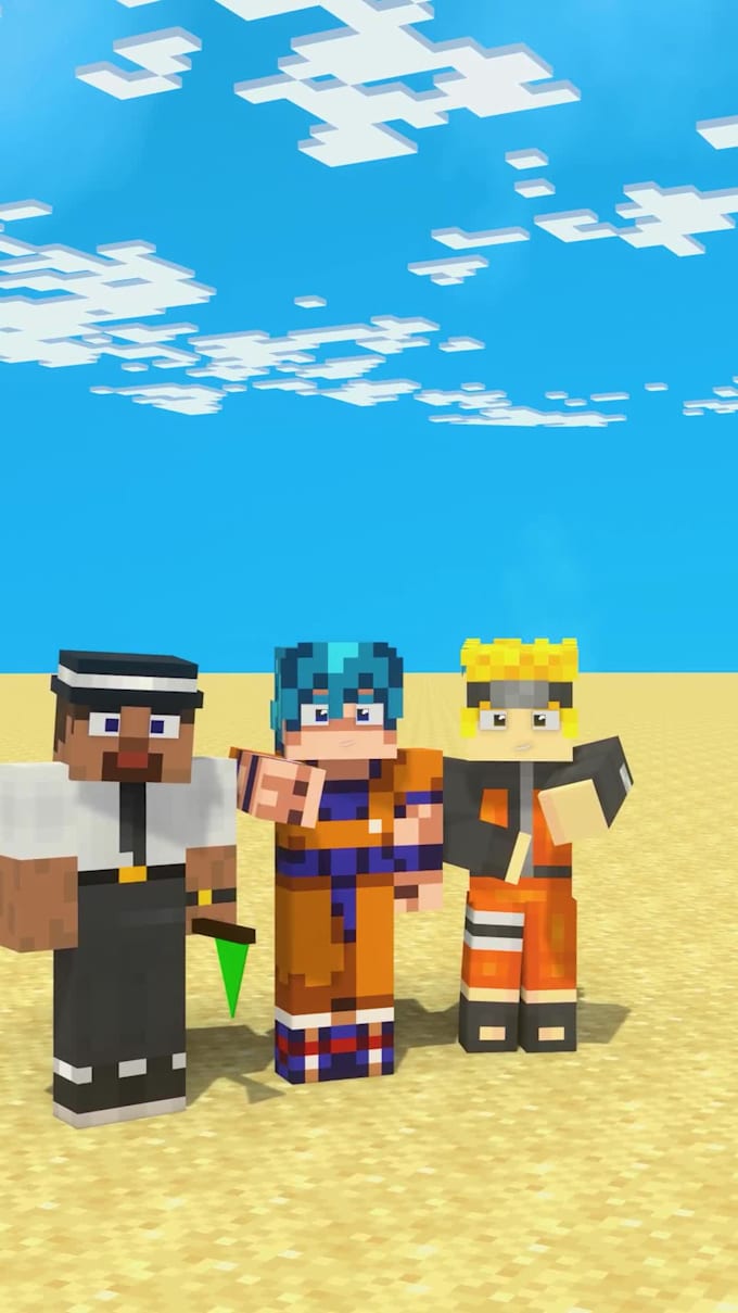 create minecraft animations for youtube shorts, tik tok