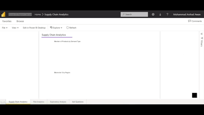 design power bi reports and dashboards