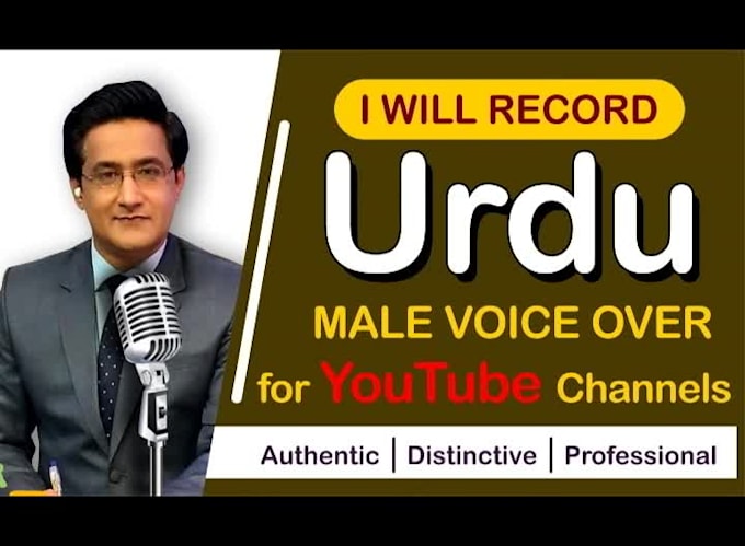do pro audiobook voiceover in urdu hindi n english