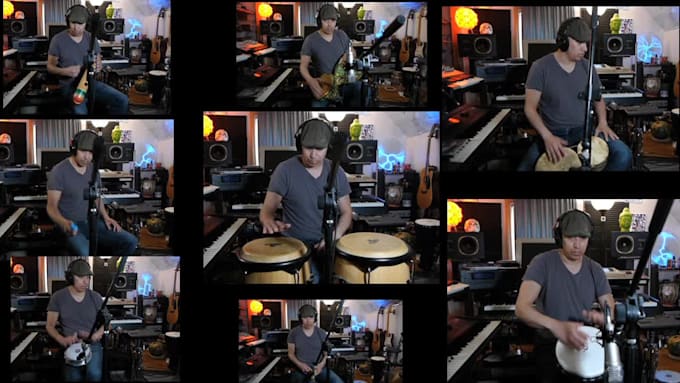play percussion on your music