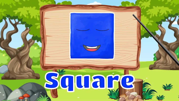 create awesome 2d animation kids education video