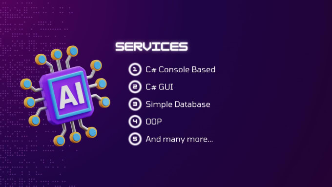 Do csharp console based and basic gui programs by Ejay_buscato | Fiverr