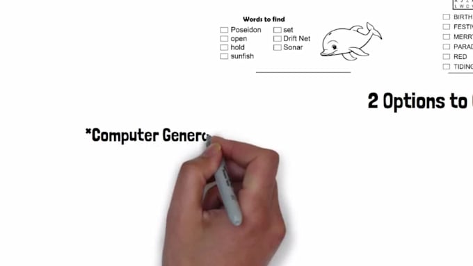 create custom shaped word search puzzles, covers and 3d mockups