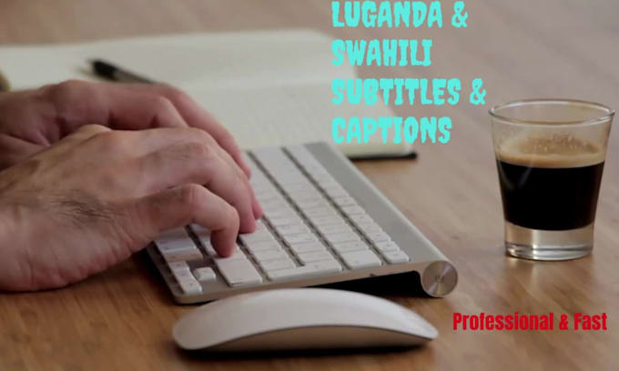 add professional synced subtitles, srt to your english, luganda, swahili video