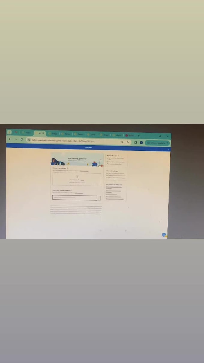 walmart wfs, walmart VA, walmart account creation