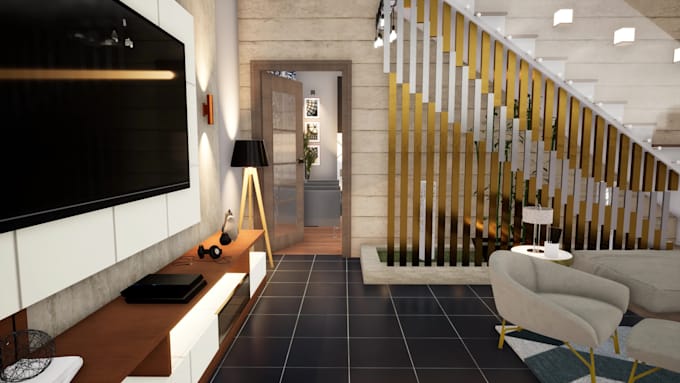 create realistic architectural 3d model, renderings and walkthrough videos