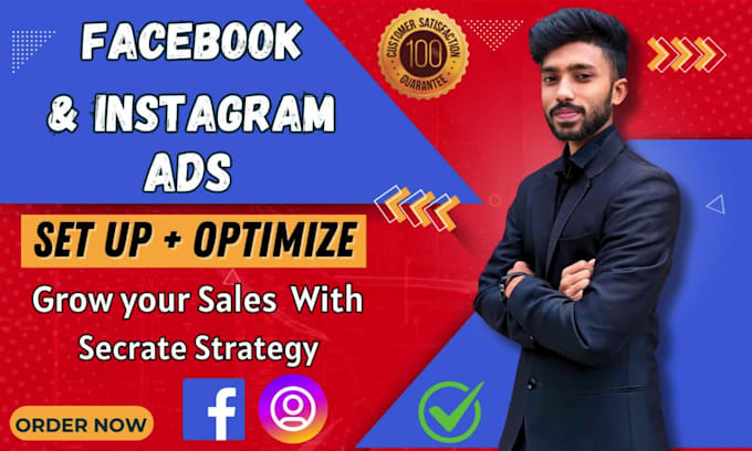 Run facebook and instagram ads to grow your business to get more leads ...