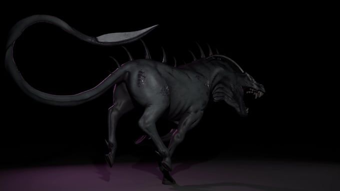 create a stylized or realistic 3d creature or animal